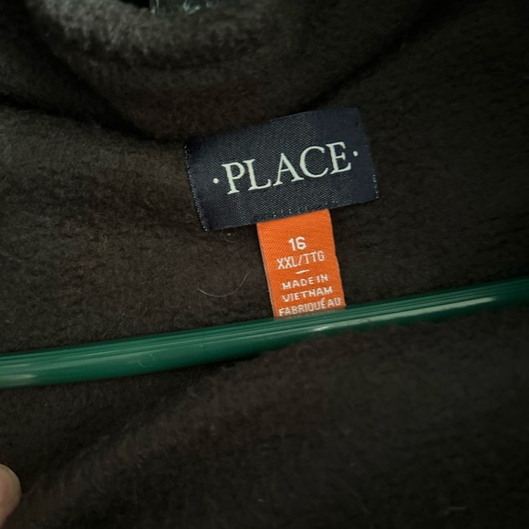 Like new size 16 xxl black marble coat for big boys winter coat - Picture 4 of 6